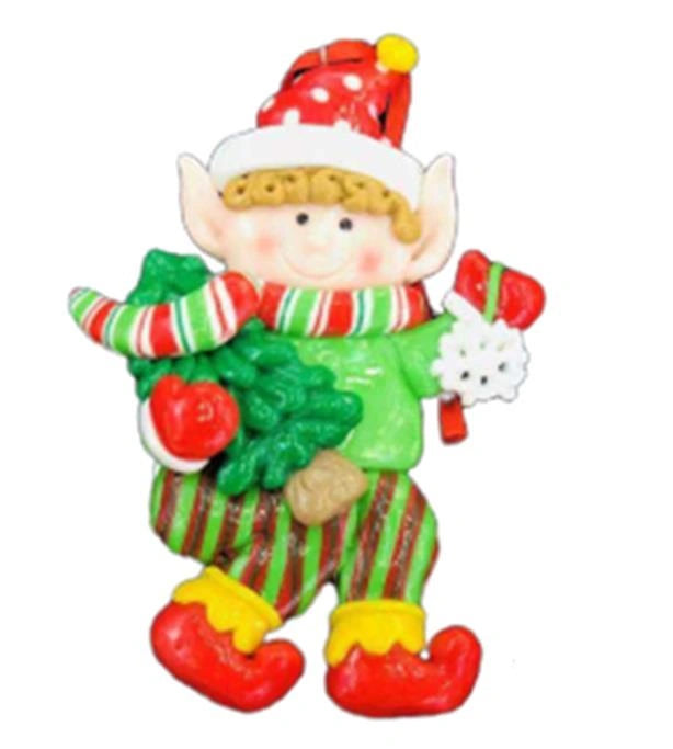 Christmas Tree Cute Santa Hanging Wall Decorations Xmas Eve Party Supply 3pc