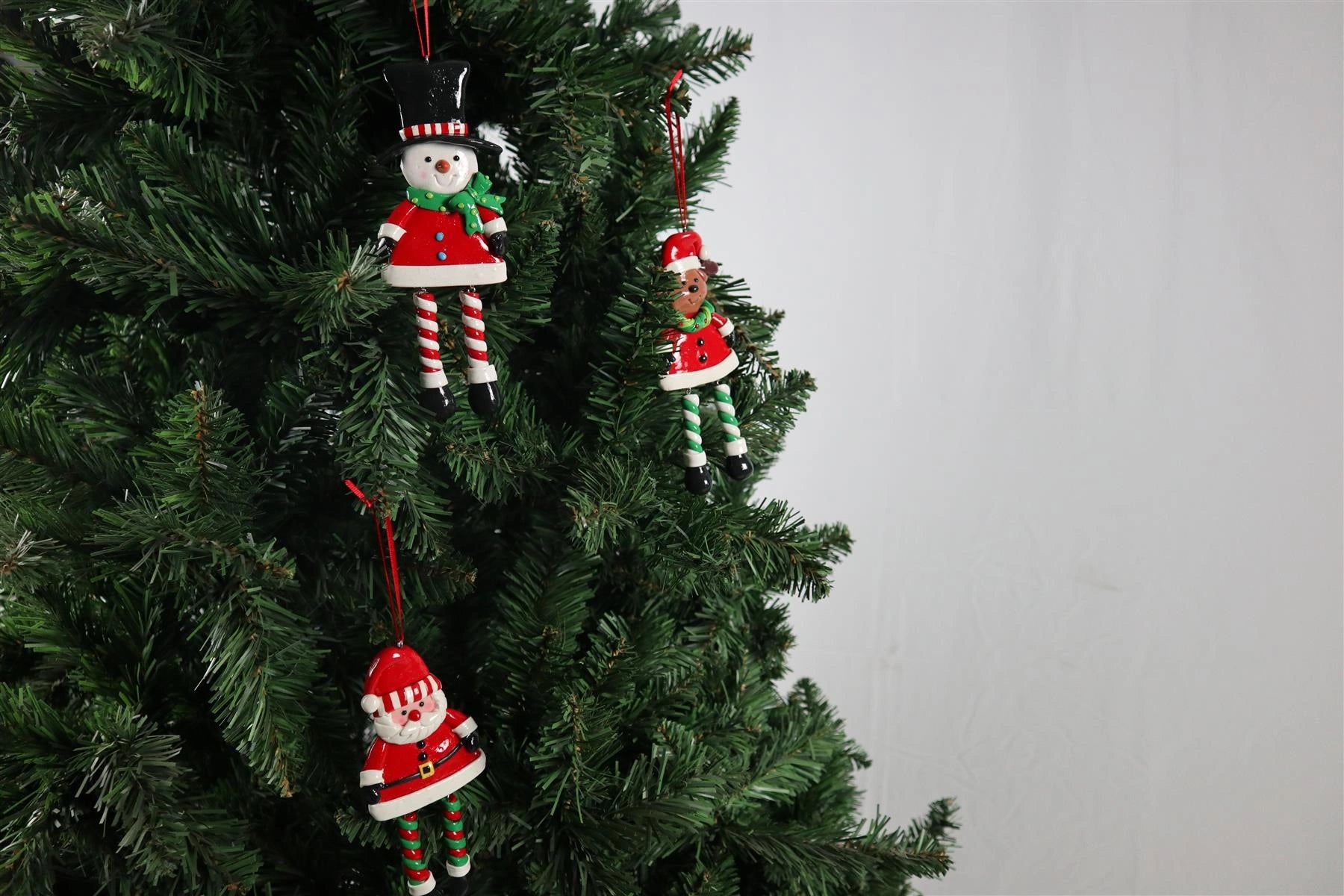 Christmas Hanging Decoration 3Pcs Ceramic