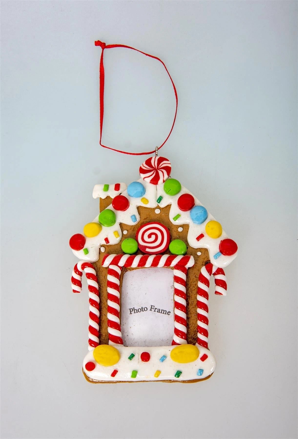 3Pcs Christmas Tree Hanging Pendants Photo Frames Xmas Home Party Ornament Decor