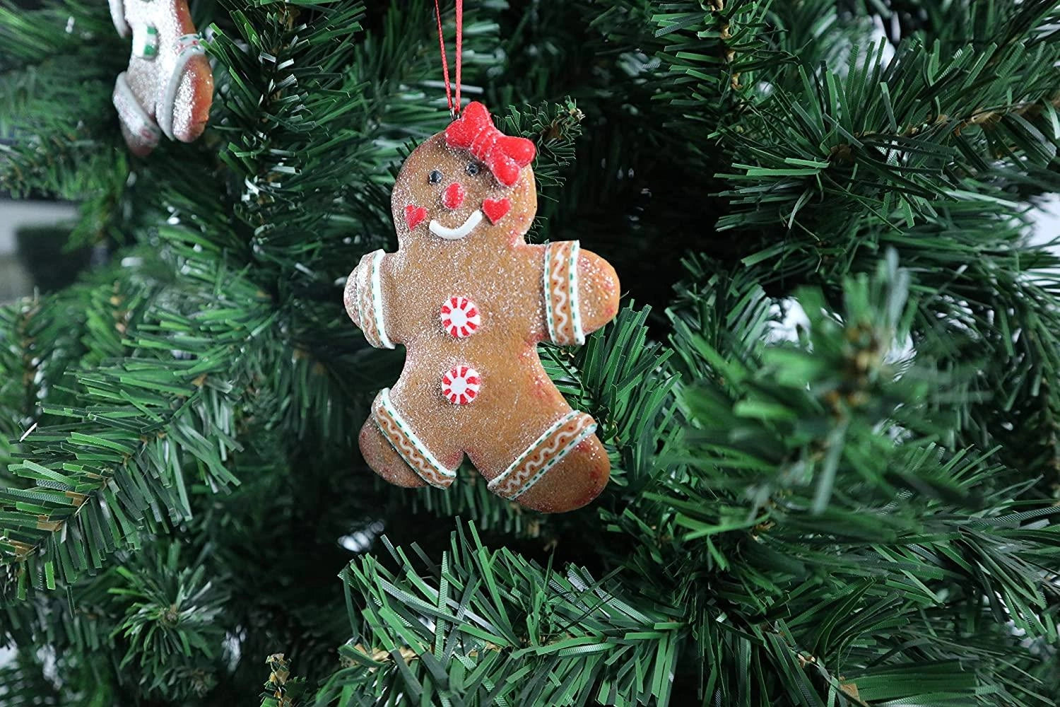 Christmas Tree Cute Snowman Hanging Wall Decorations Xmas Eve Party Supply 2pc