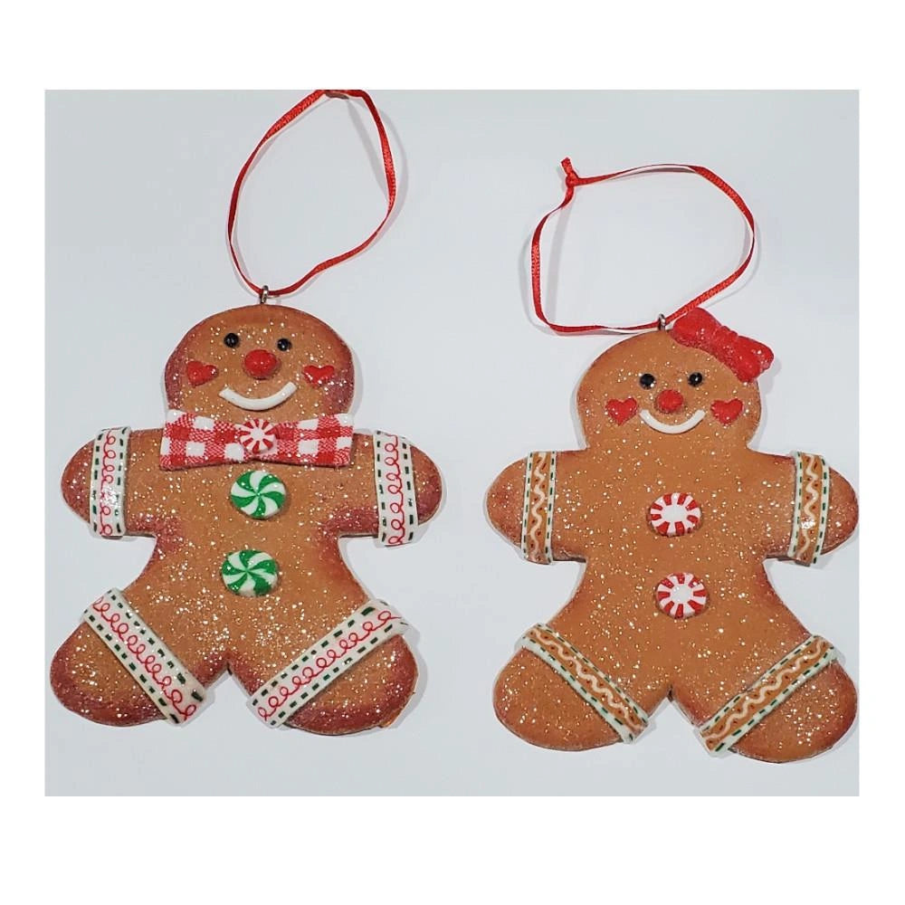 Christmas Tree Cute Snowman Hanging Wall Decorations Xmas Eve Party Supply 2pc