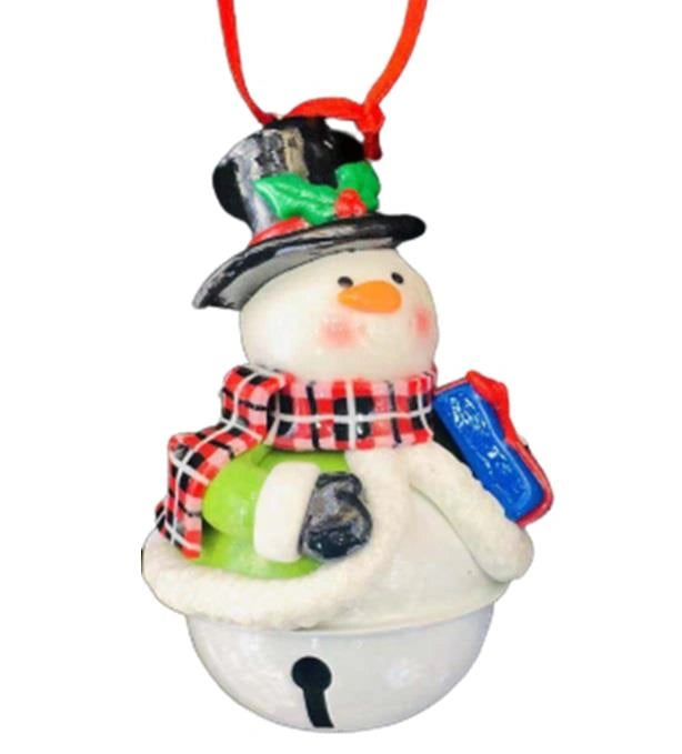 Hanging Decorations Christmas Santa Snowman Reindeer Bells XMAS Home OrnamentsX3