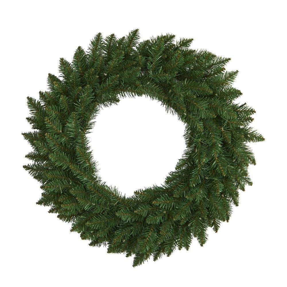 Plain Imperial Pine Green Wreath 55Cm
