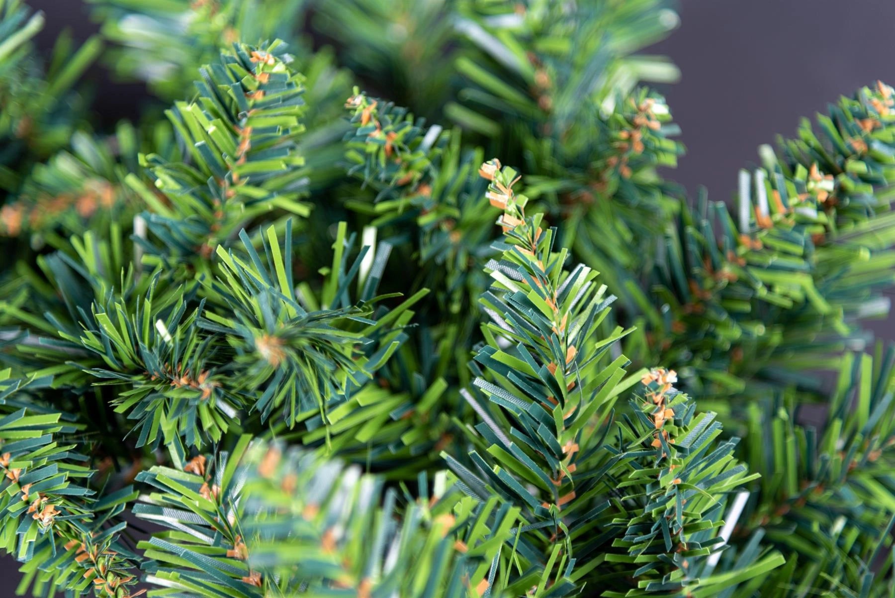 Green Christmas Wreath Artificial Bushy Pine Wall Door XMAS Home Decoration 55CM