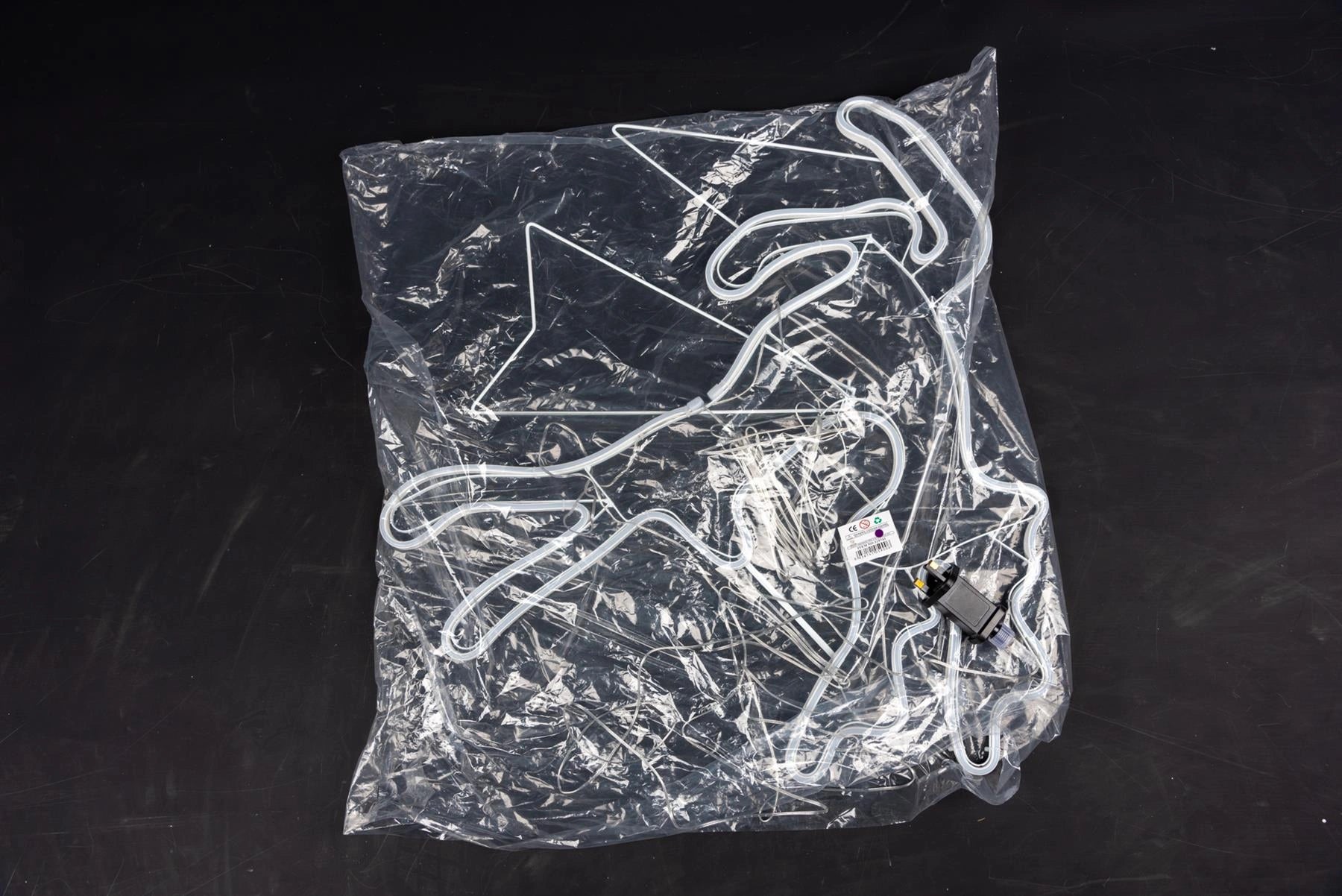 Christmas Jumping Reindeer Rope Lights Silhouette Outdoor Wall Garden Xmas Decor