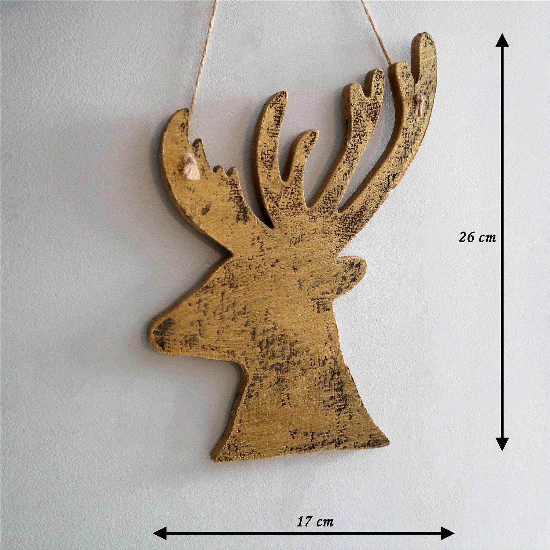 Golden Deer Hanging Decorations