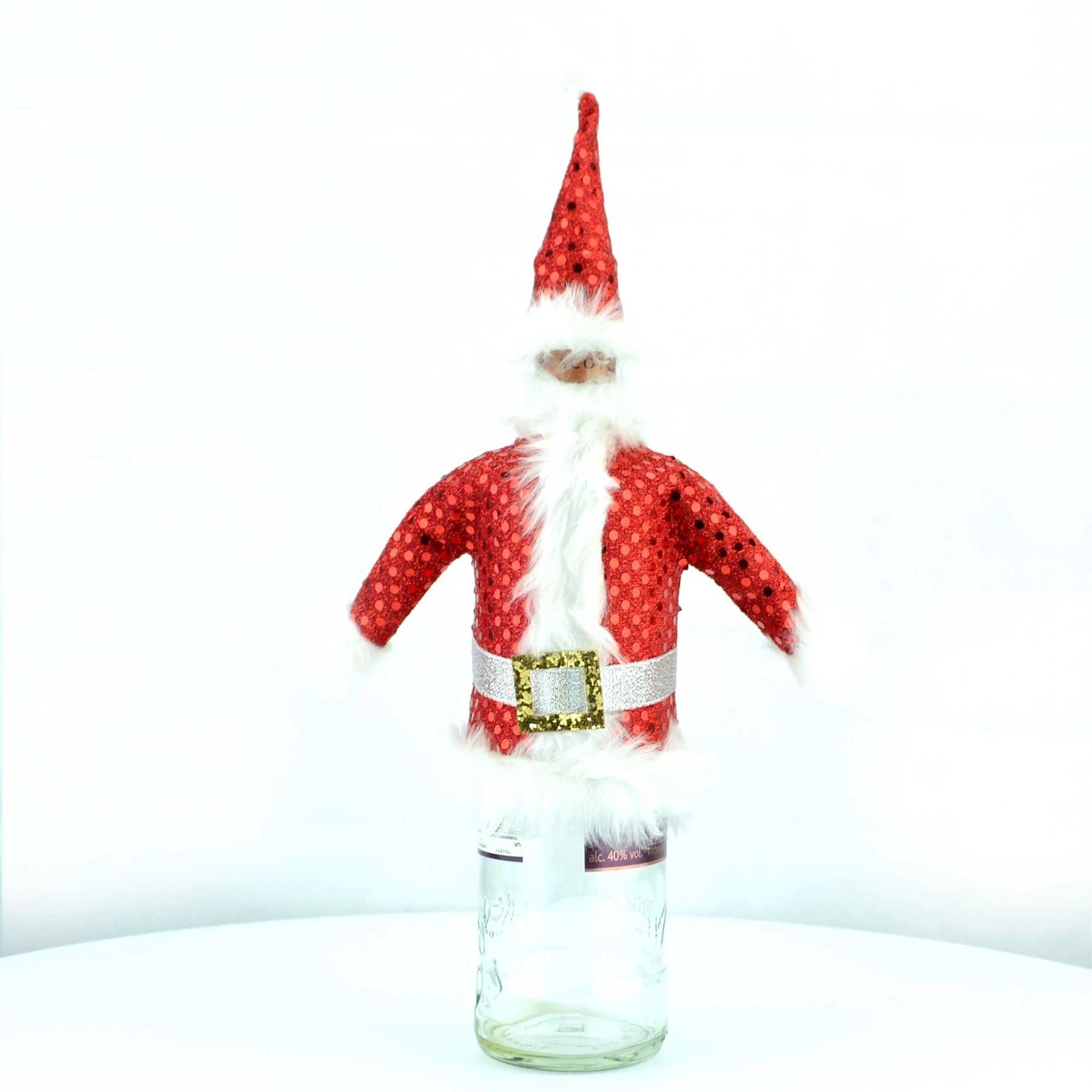 Christmas Bottle Cover Gentleman Christmas Party Decorations