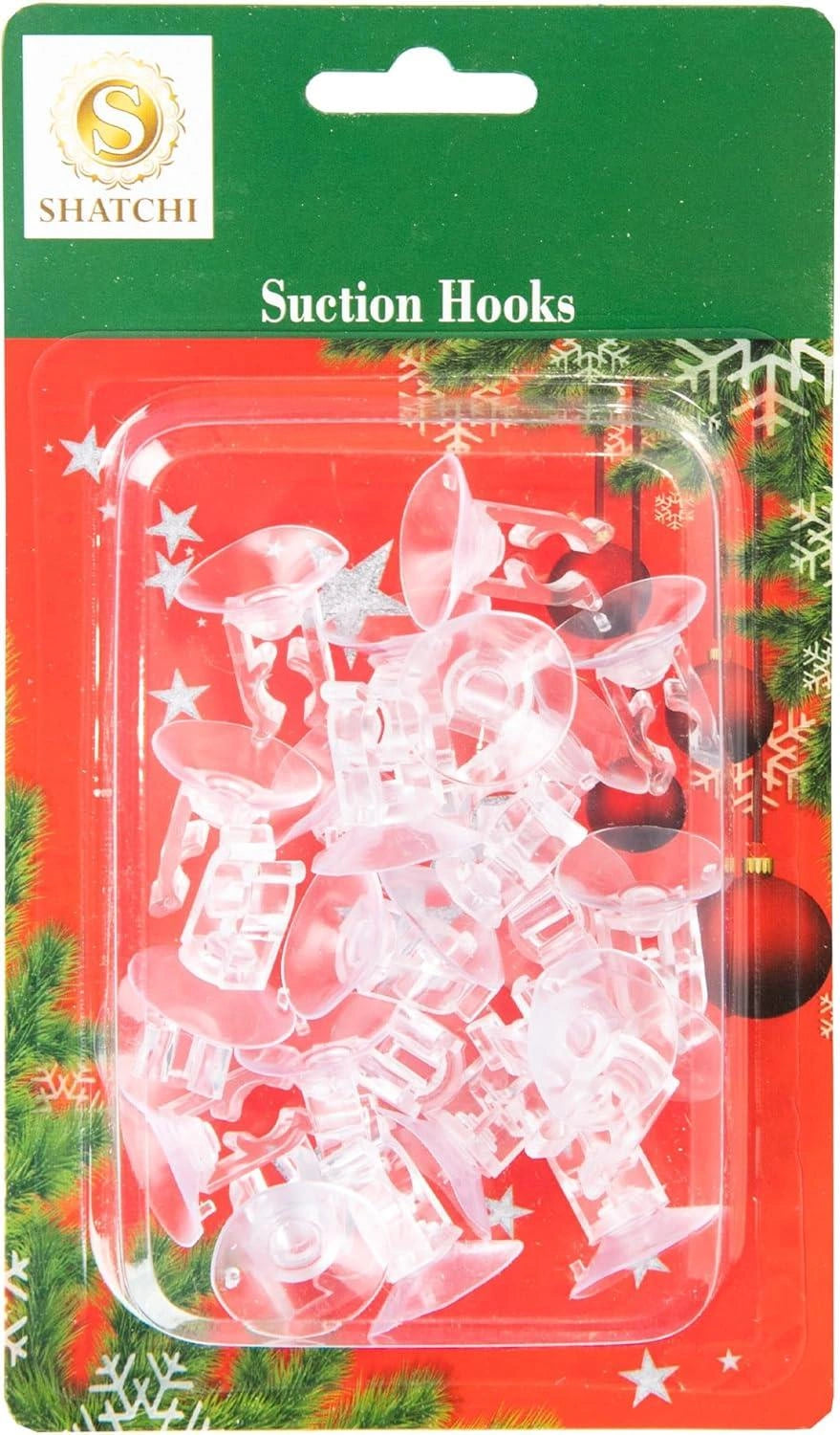 Window Suction Hook Mini Clip With Slot Christmas Light Rope String Decor 100pcs