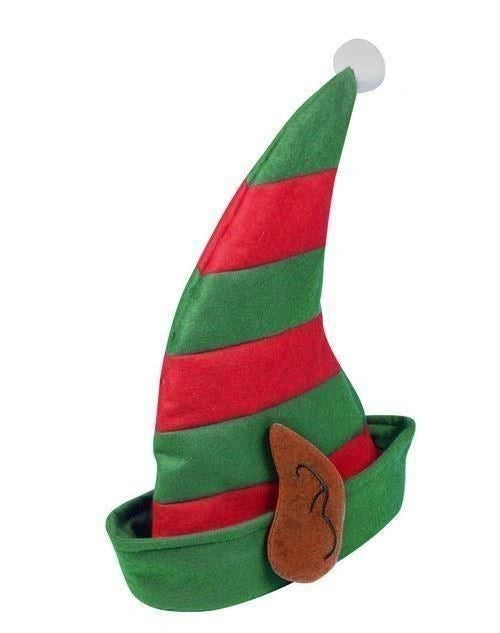 Novelty Festive Felt Christmas Elf Hat Ears Fancy Dress Xmas Party Supply 200pcs