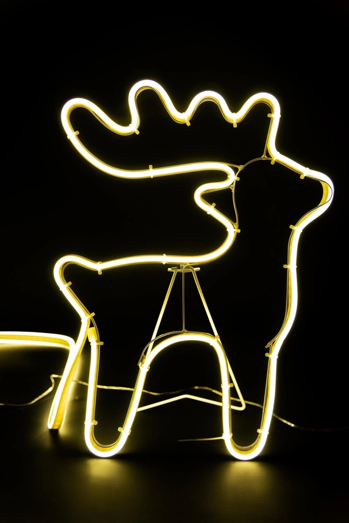 Christmas Neon Lights Silhouette Outdoor Wall Garden Decor 164cm UK