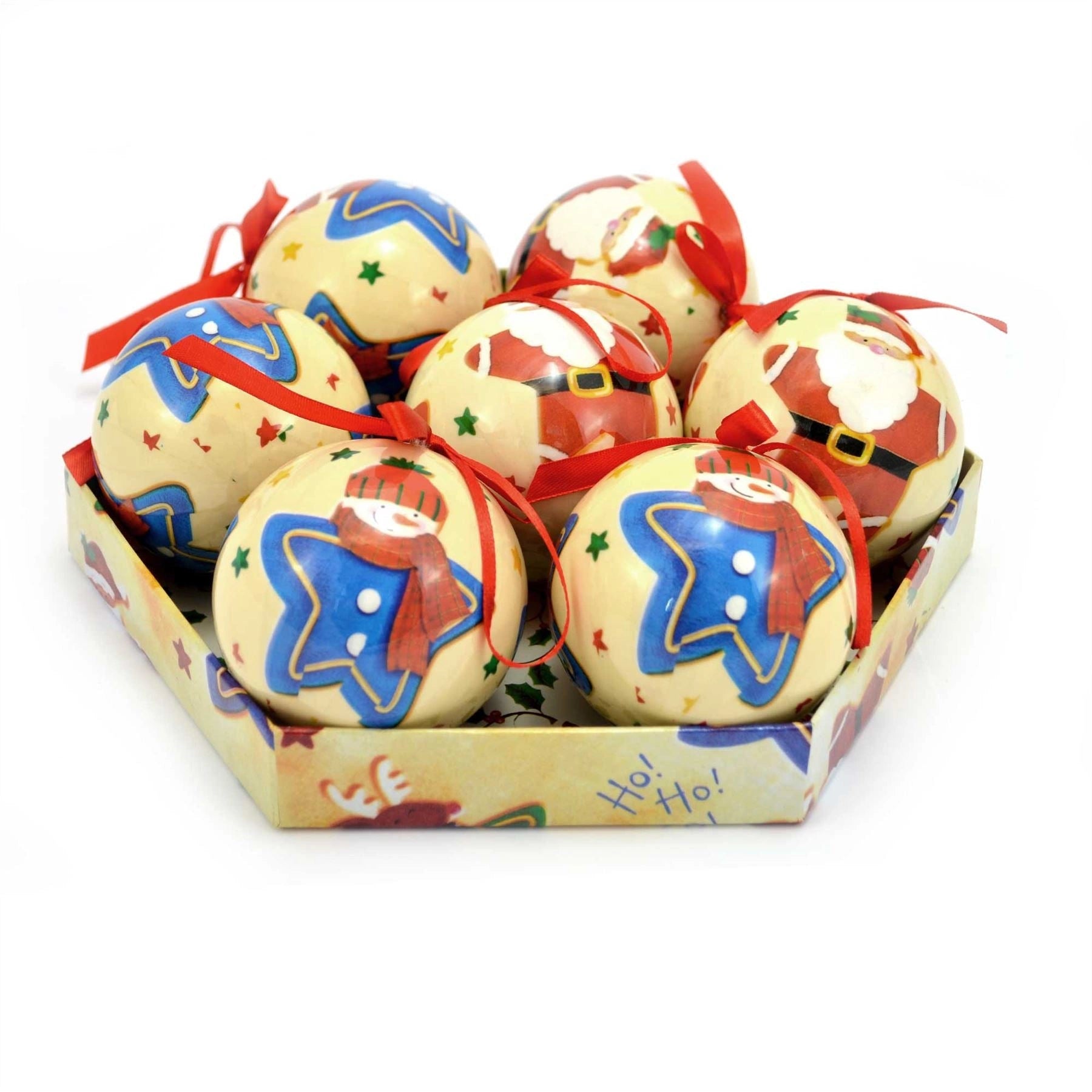 14 Shatterproof Decorative Baubles 7Cm Christmas Tree Xmas Decorations Fa018
