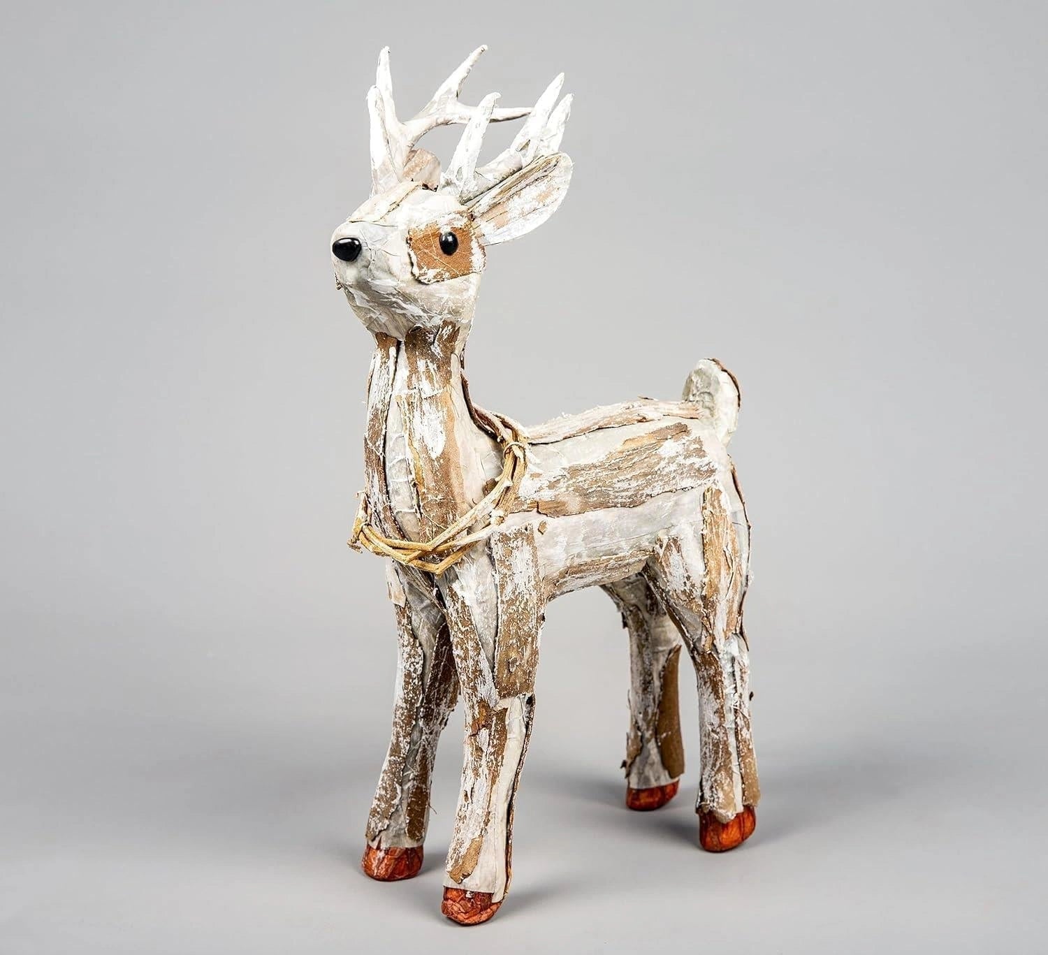 Christmas Figure 36cm Reindeer Tabletop Window Centerpiece Xmas Home Decoration