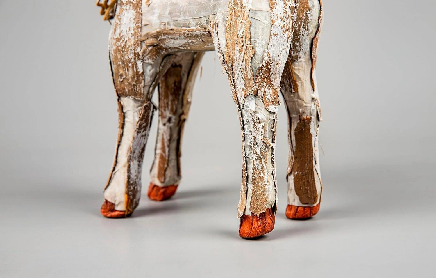 Christmas Figure 36cm Reindeer Tabletop Window Centerpiece Xmas Home Decoration