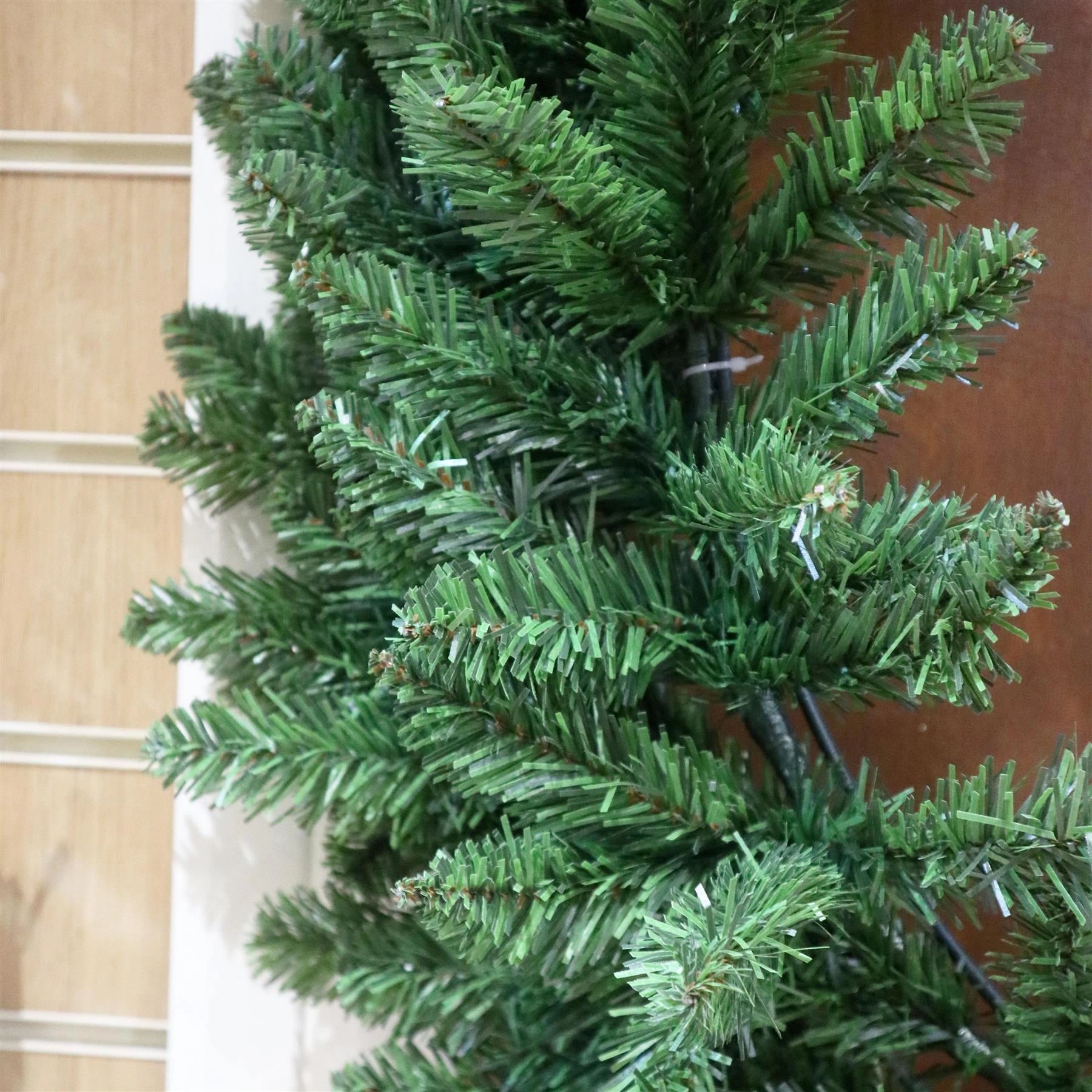 Green Christmas Wreath Bushy Pine Artificial Home Wall Door XMAS Decorations UK