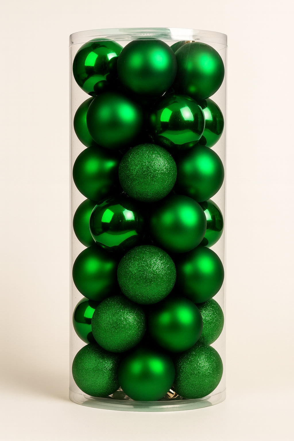 18X Christmas Baubles Tree Ornament Dark Green Ball Xmas Hanging Decoration 60mm