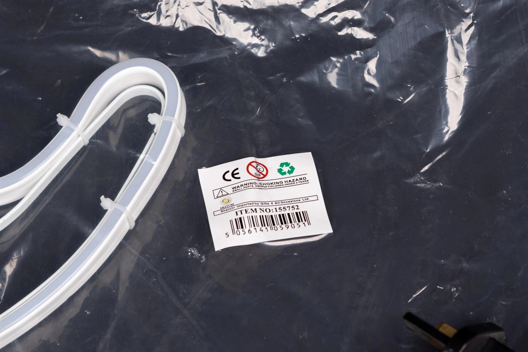 Neon Rope Light Silhouette Christmas Standing Reindeer Outdoor Wall Garden Decor