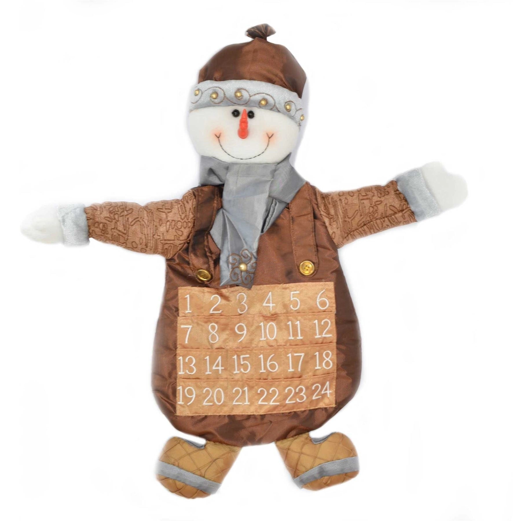 Home Decor Calendar Fabris Christmas Snowman Xmas Party Room Party Decoration