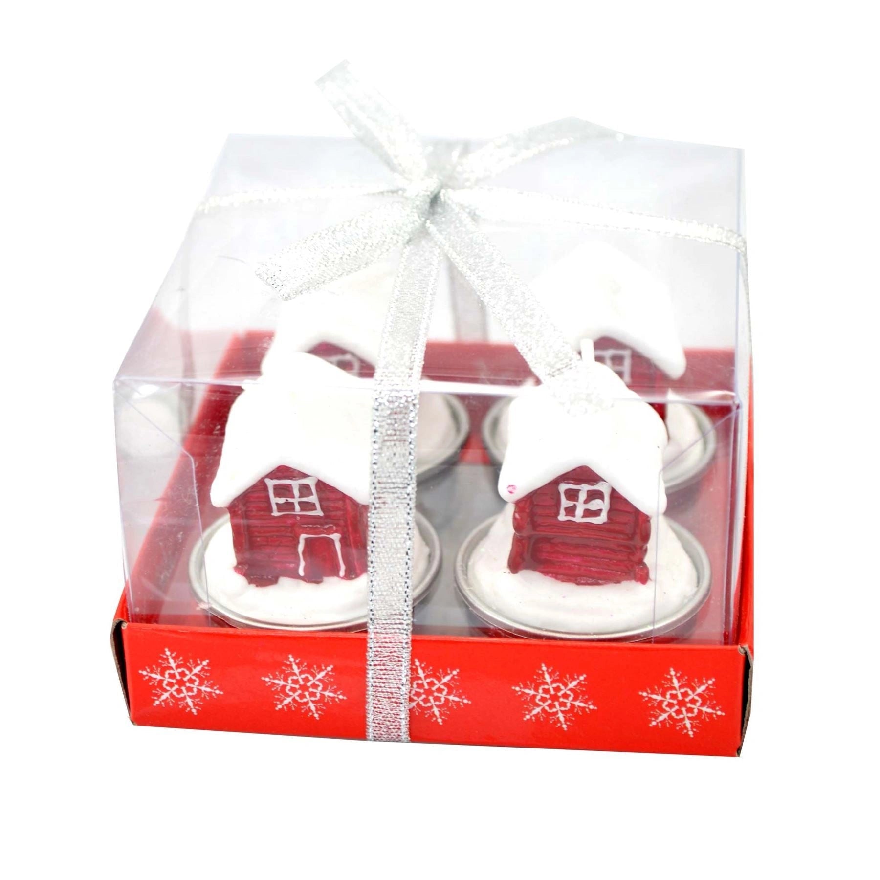 4 Christmas Decorations Candles Gifts Xmas Home Decor Secret Santa Novelty Gifts