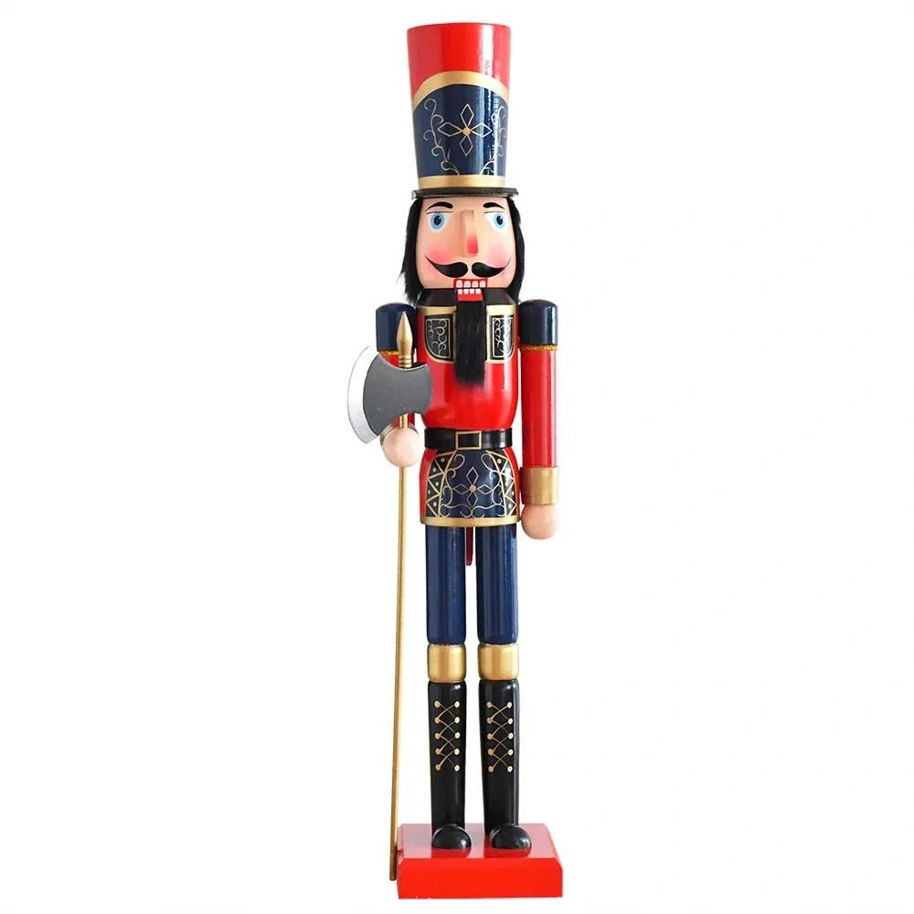 180Cm Wooden Nutcrackers Figures Christmas Ornament