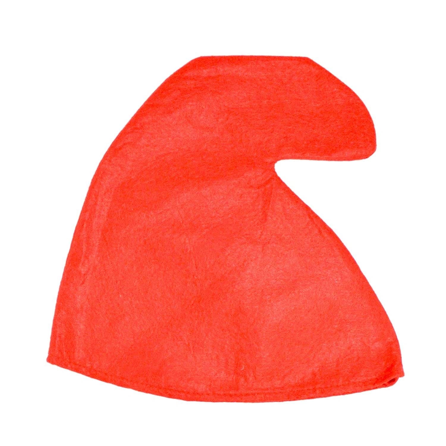 RED GNOME SMURF HAT FANCY DRESS COSTUME DWARF ADULT FANCY DRESS ACCESSORIES