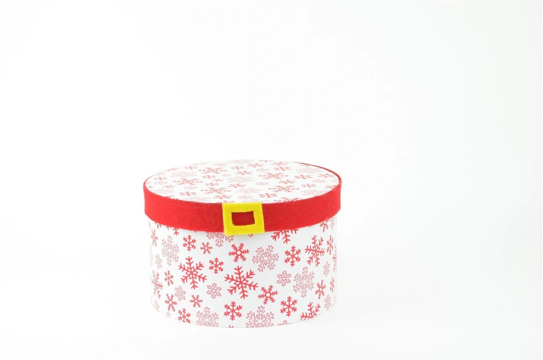 Round Snowman Christmas Novelty 3 Pcs Box Set Xmas Decoration Gift Present Boxes