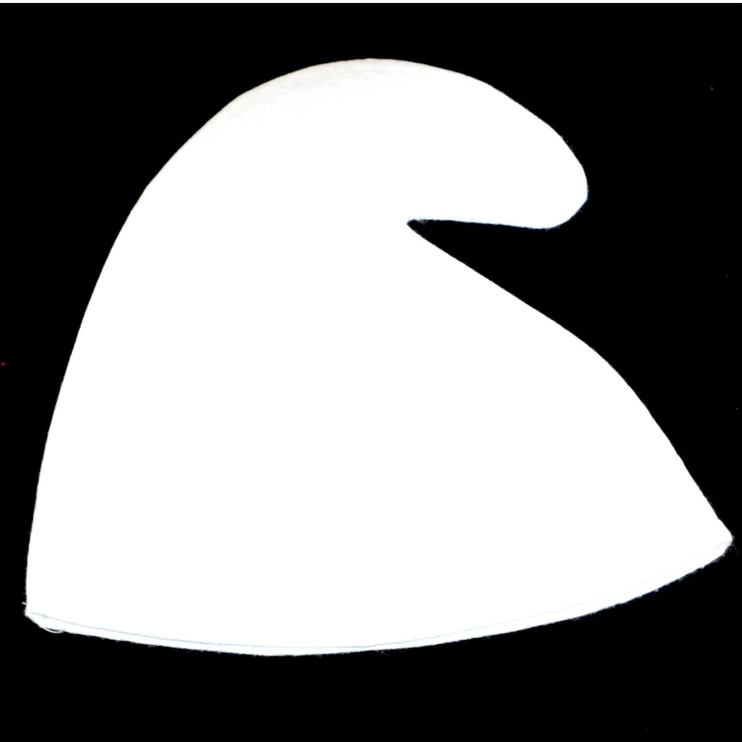 Adult White Gnome Hat Fancy Dress Costume Accessory One Size Fits All Adults