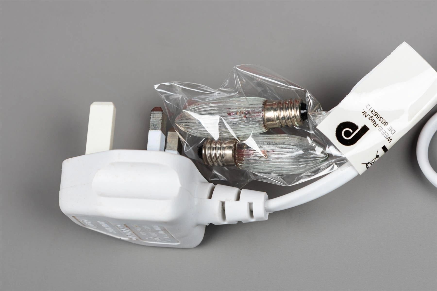 Wooden Candle Bridge Christmas Window Lights Decoration Pre-Lit Xmas Arch 7 LED