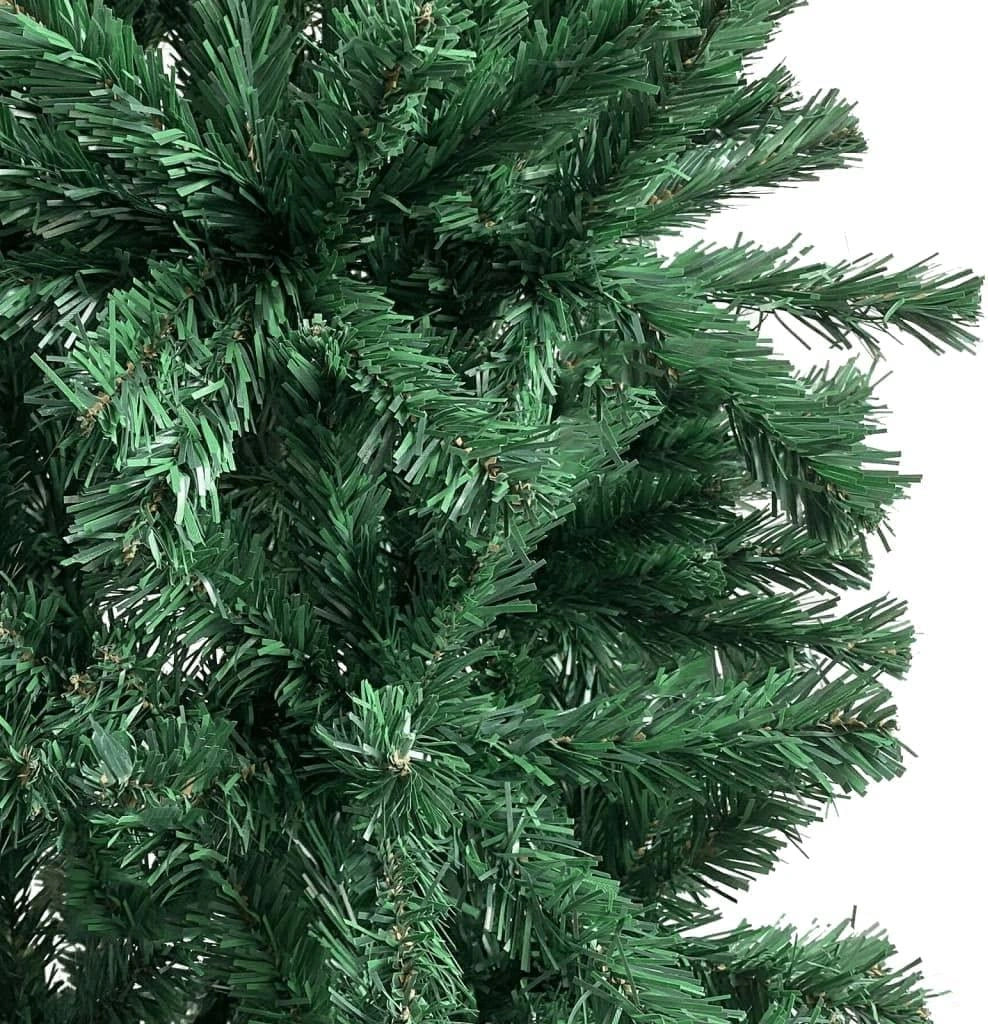 Green Christmas Tree Arch Door Decorations Outdoor Xmas Tree Garland 2.4m Tall