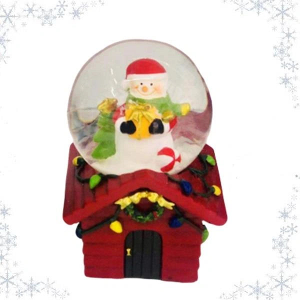 Christmas Santa Red Snow Globe Novelty Glitter Xmas Home Party Gifts Presents