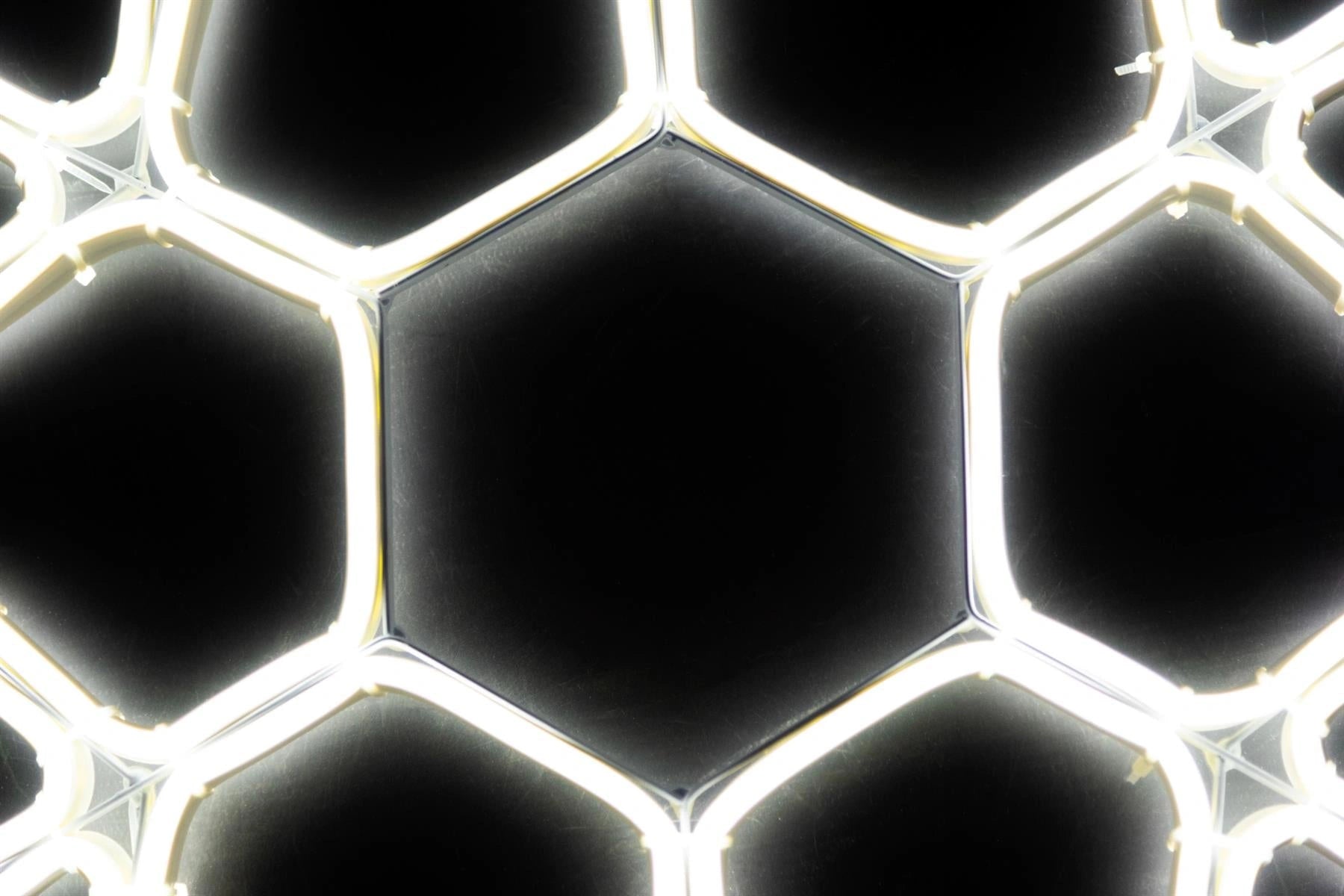 Neon Rope Lights Silhouette Christmas Snowflake Outdoor Wall Garden Decorations