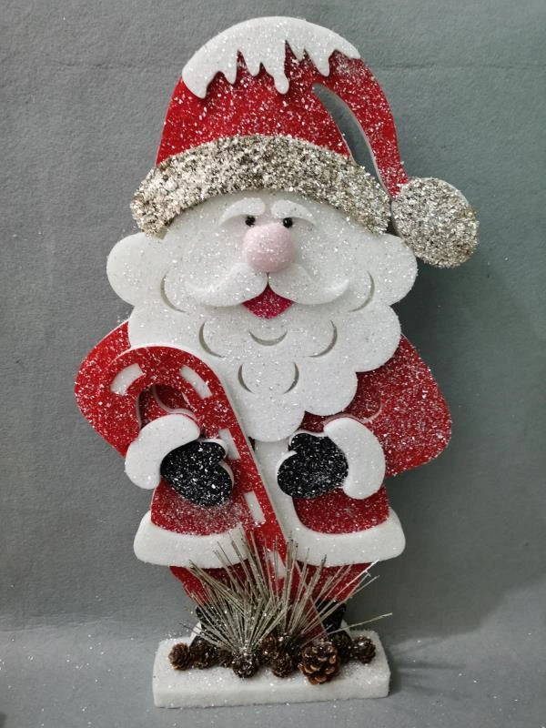 Christmas Decorations Santa Table Center Piece Window Figurines Xmas Home 52cm