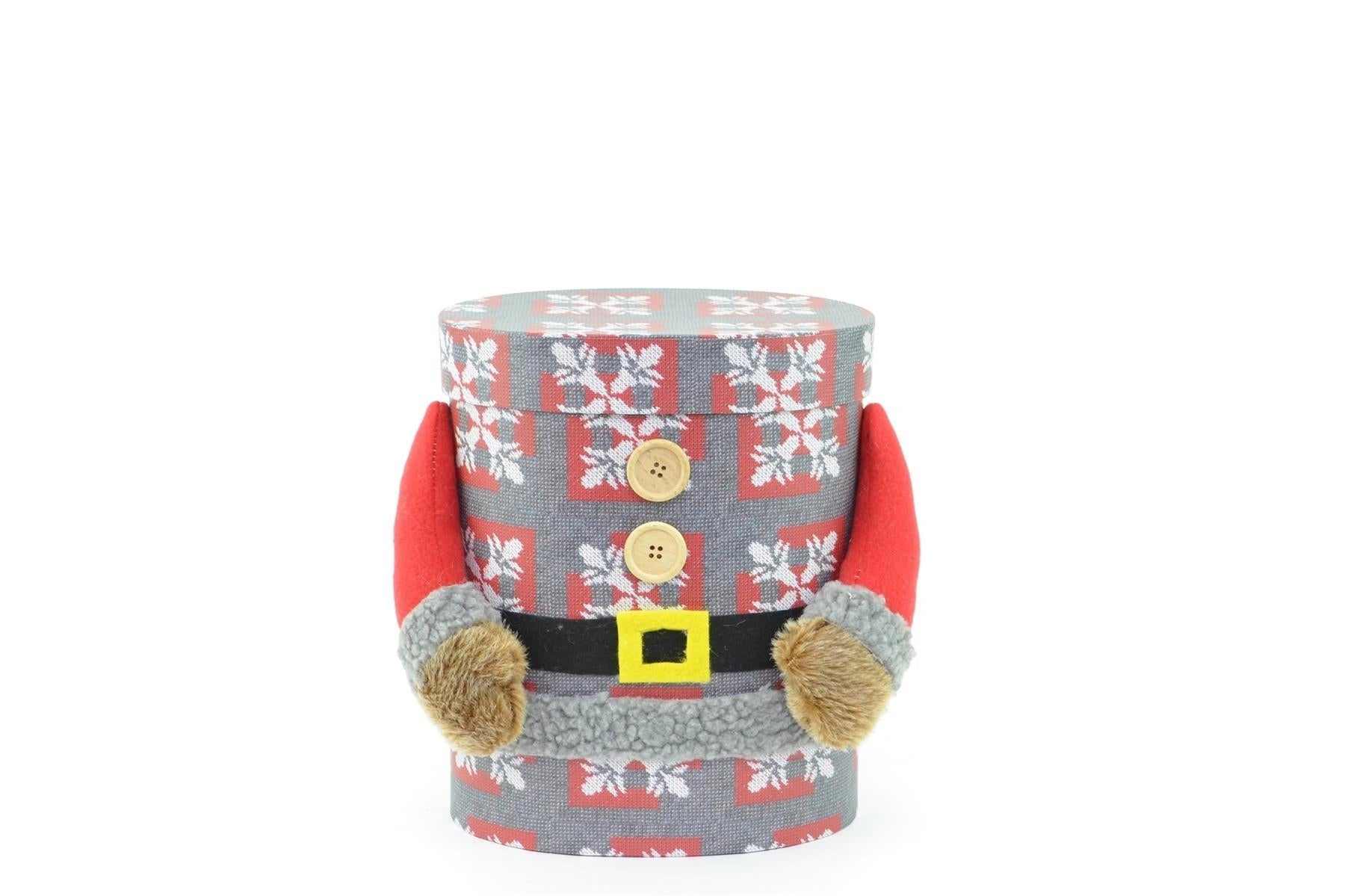 Ovel Reindeer Christmas Novelty 3 Pcs Box Set Xmas Decoration Gift Present Boxes