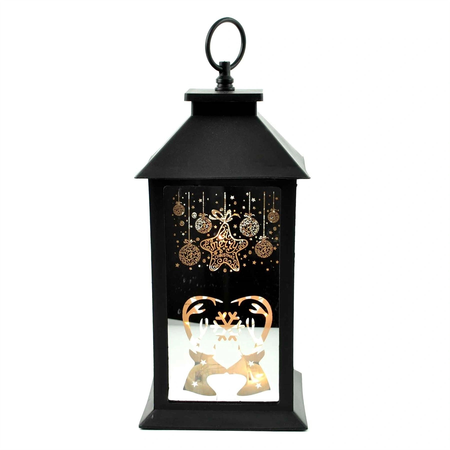 Christmas Decoration LED White Lights Lantern Design Home Xmas Window Table