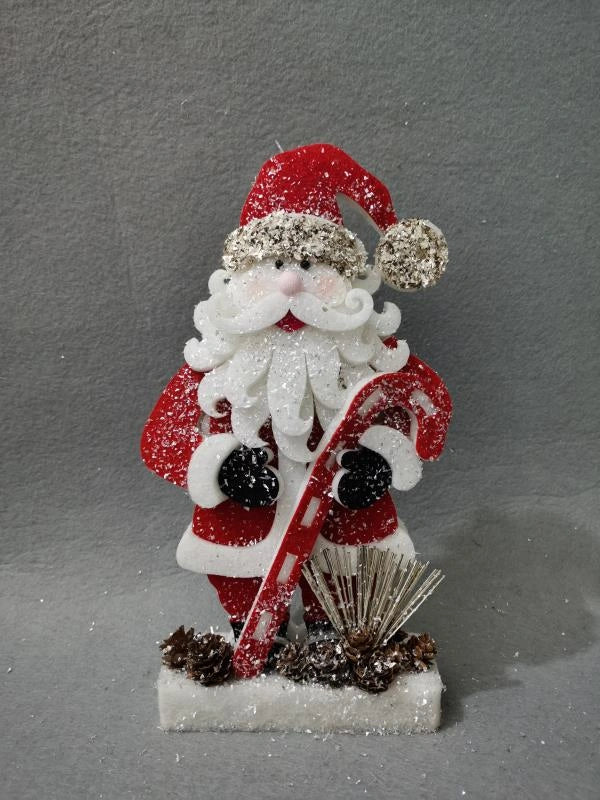 Foam Santa On Board Red 32 Cm