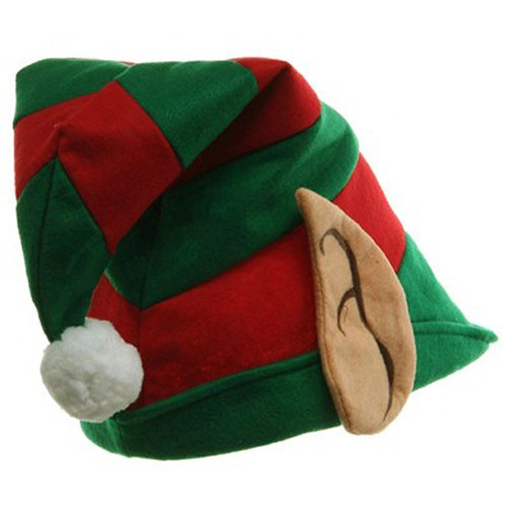 Christmas Novelty Elf Ears Xmas Santa Helper Hat Fancy Dress Party Costume 100PC