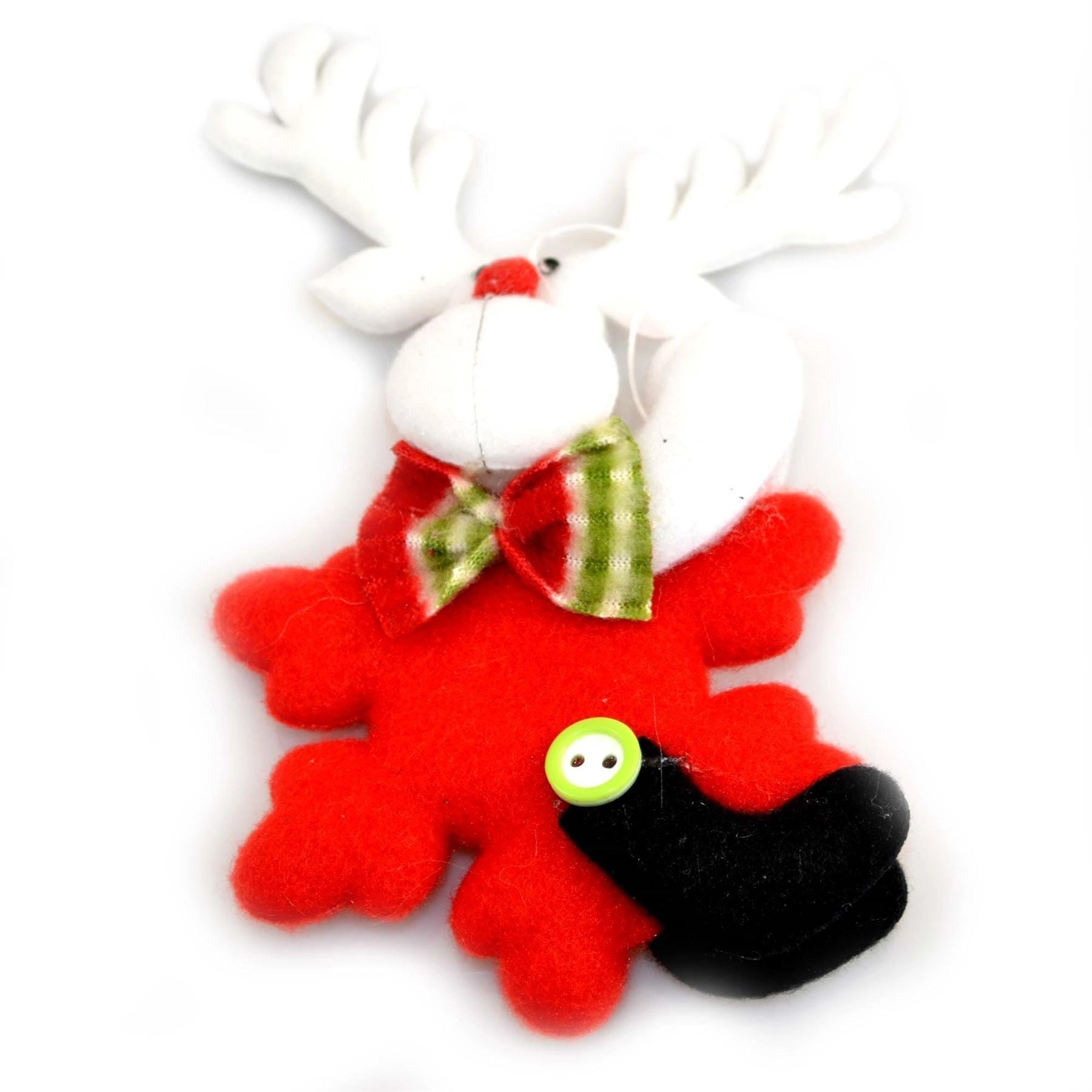 3 Pcs Soft Teddy Novelty Christmas Tree Hanging Decorations Xmas Decor Ornaments