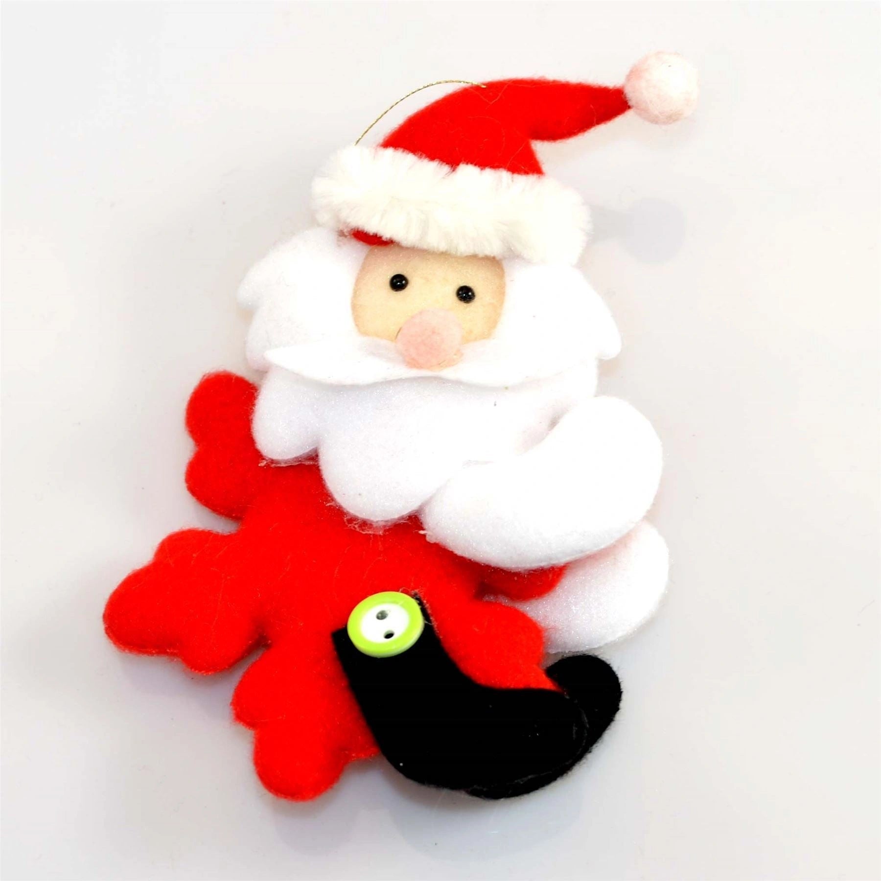 3 Pcs Soft Teddy Novelty Christmas Tree Hanging Decorations Xmas Decor Ornaments