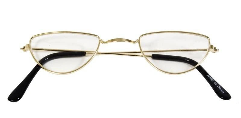 Half Moon Novelty Glasses Christmas Santa Specs Fancy Dress Accessory