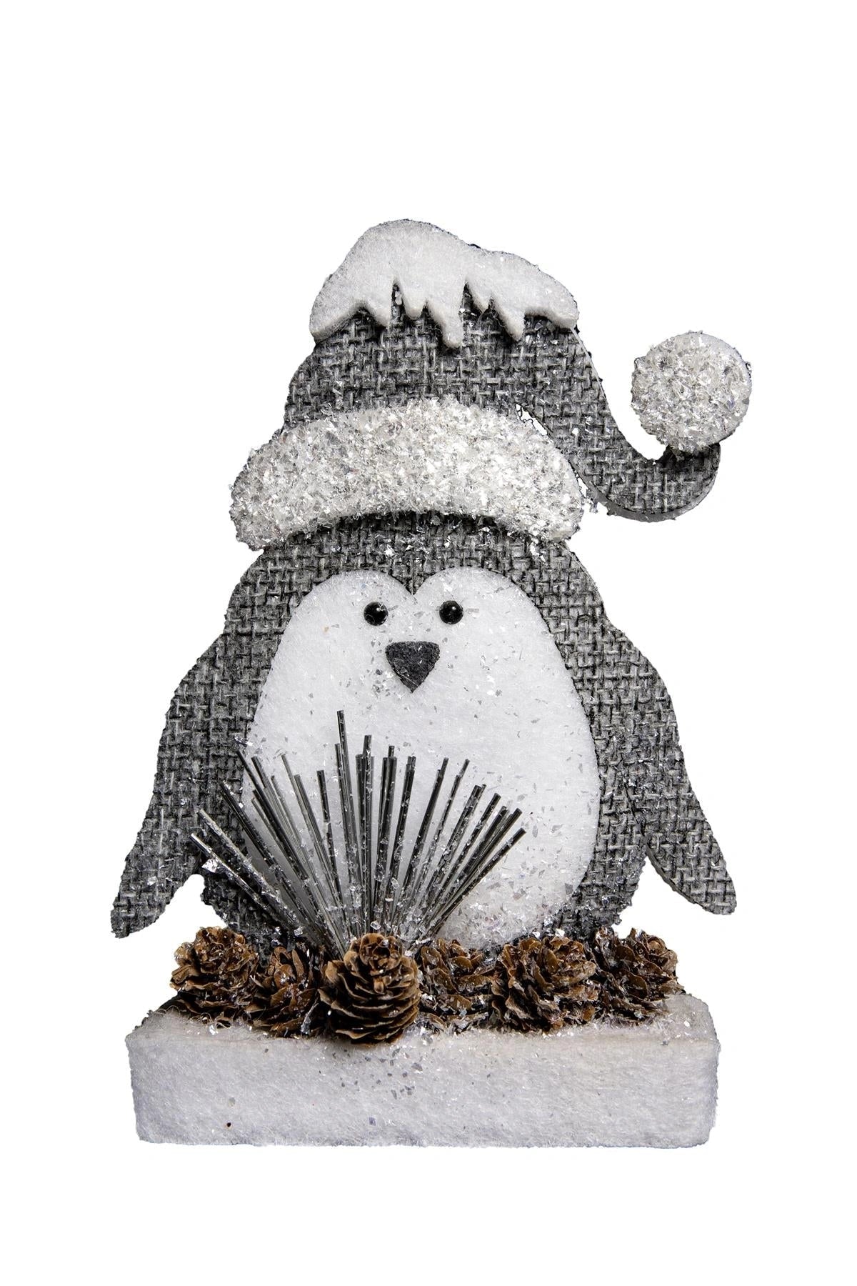 Penguin Foam Figure Christmas Table Decoration Center Piece Window Xmas Home20cm