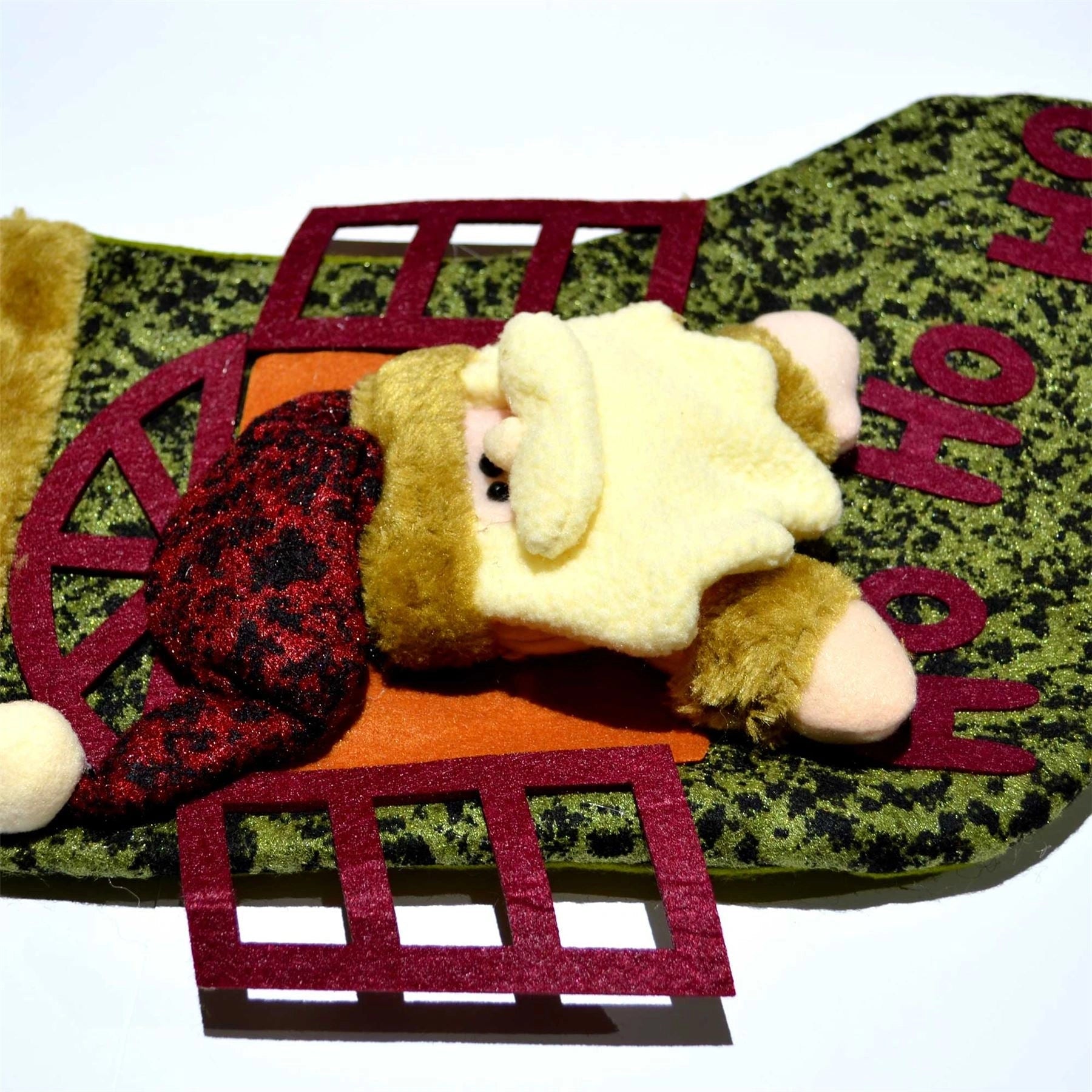 Santa Stocking Christmas Gifts Bag Sack Socks Luxurious Hand Crafted