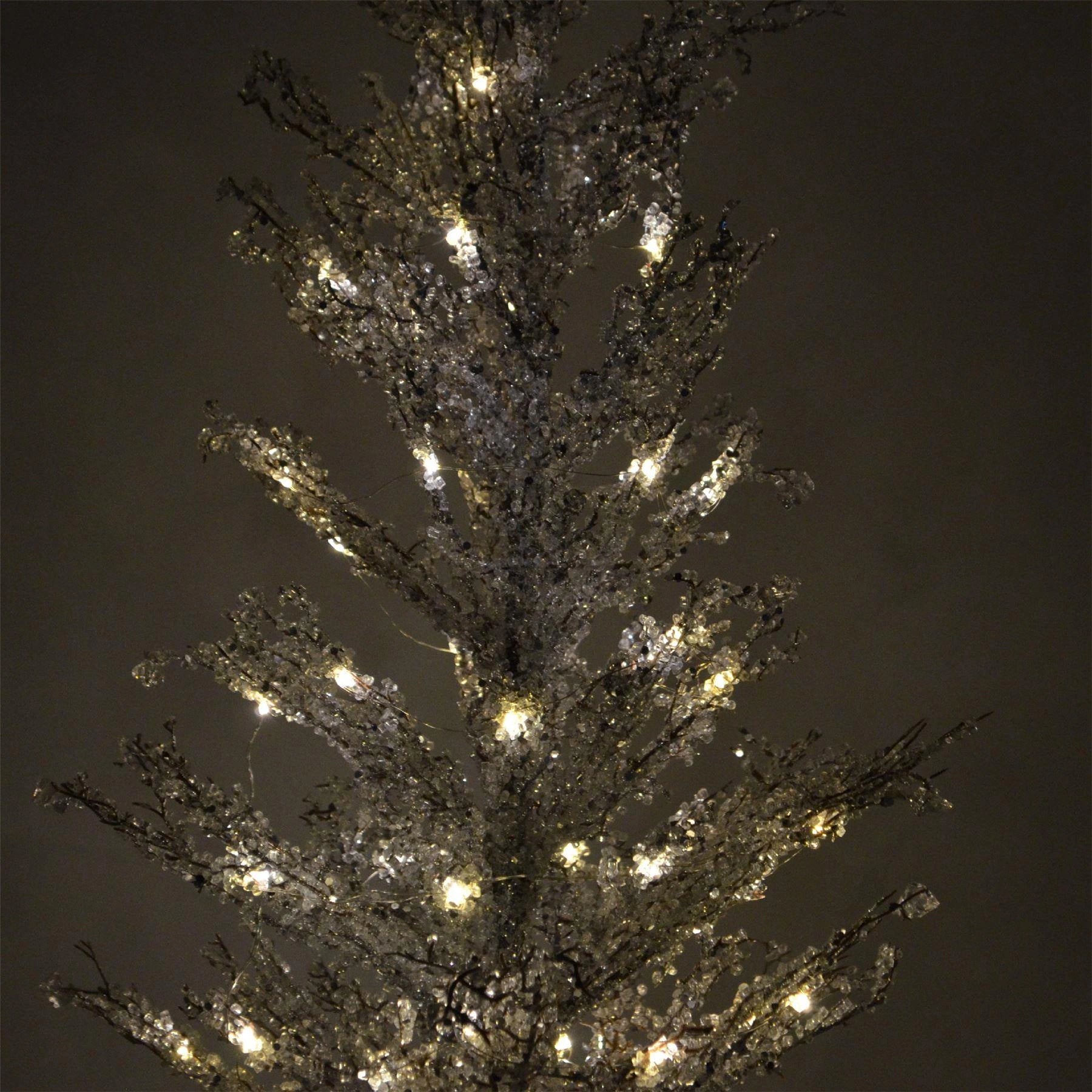 92CM Pre-Lit LED Christmas Tree Battery USB Operated Xmas home Table Decor