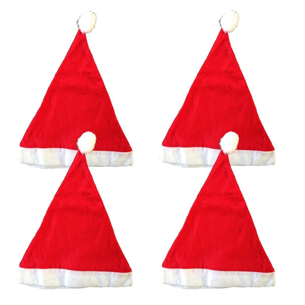 25 Santa Hat Christmas Father Unisex Xmas Novelty Fancy Dress Party Accessories