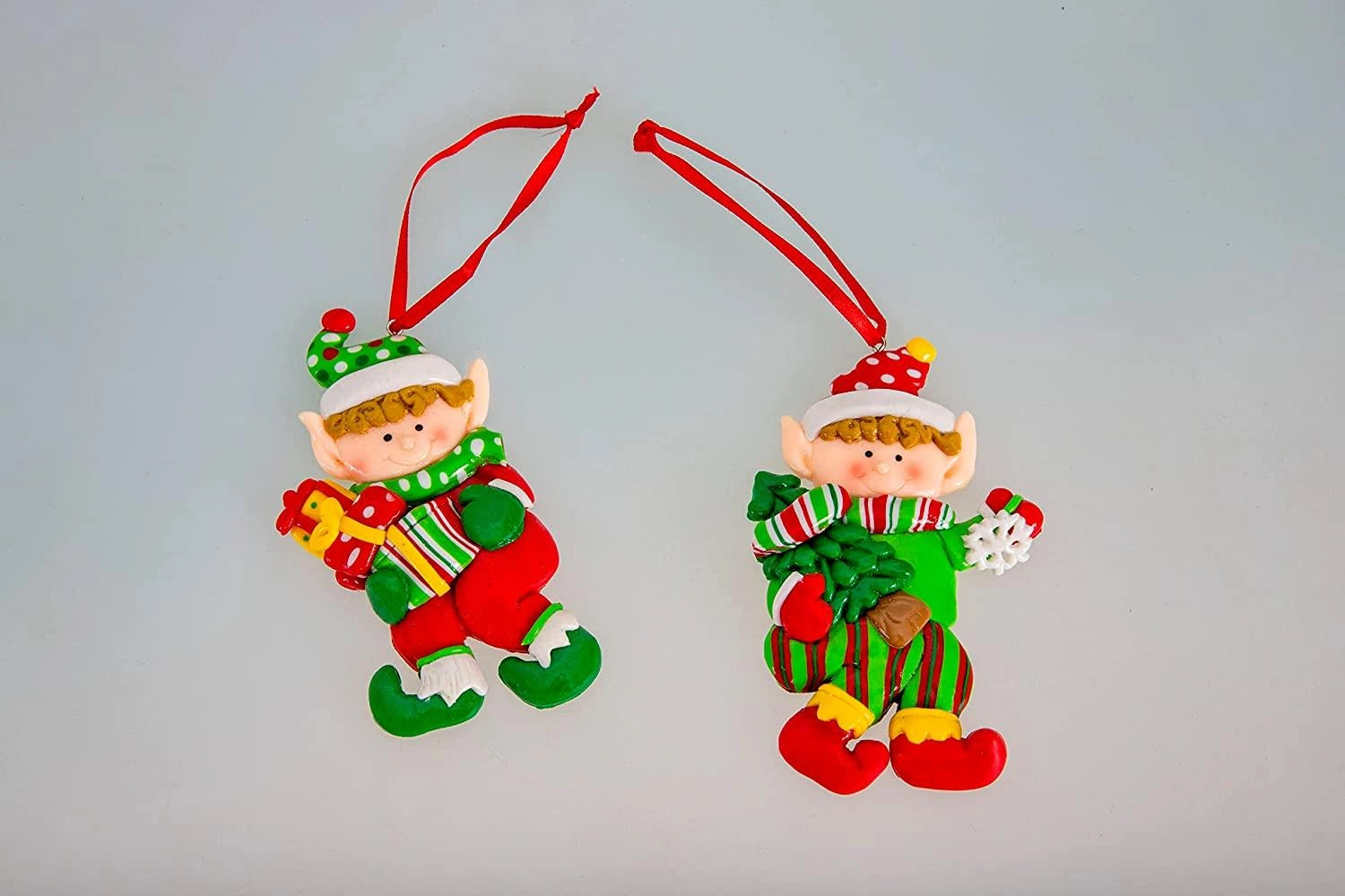 Christmas Tree Cute Santa Hanging Wall Decorations Xmas Eve Party Supply X12