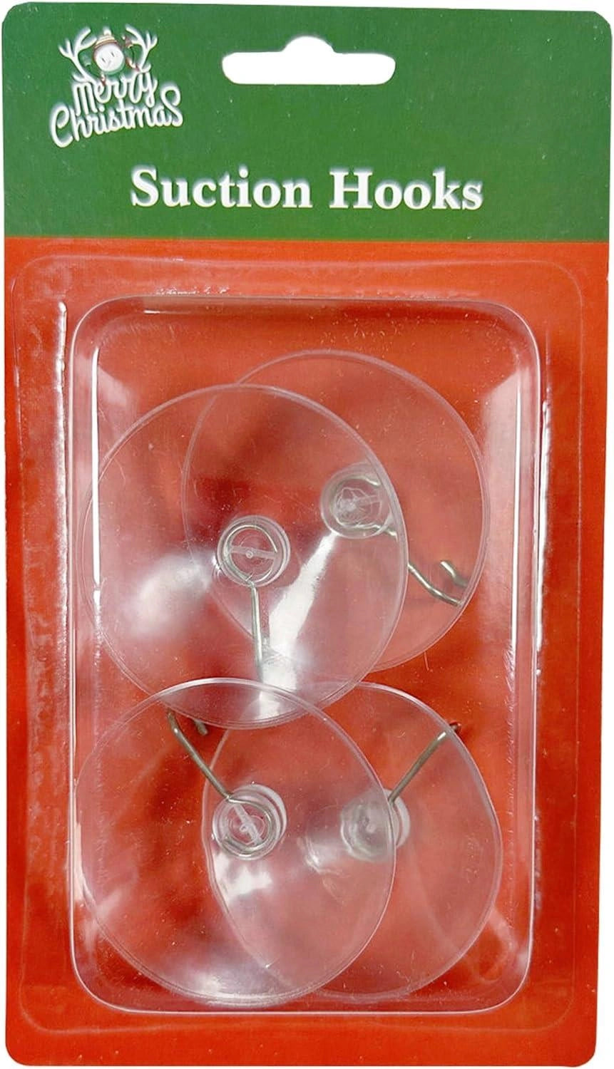 Heavy Duty Suction Hook Kitchen Bathroom Wall Sign Christmas Decoration 24p 33mm