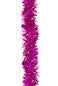 48pcs Hot Pink Thick Chunky Luxury Christmas Tree Tinsel Garland Decoration Xmas