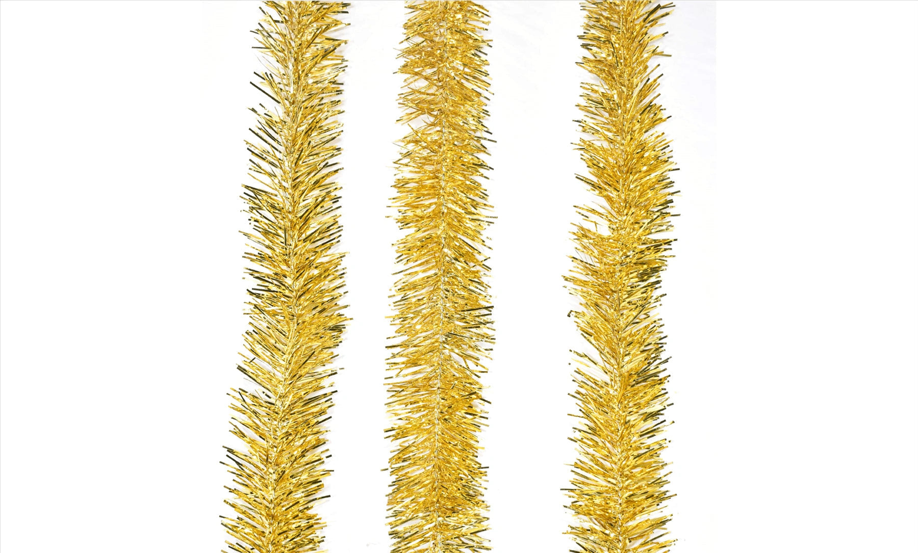 16 x Gold Thick Chunky Luxury Christmas Tree Tinsel Garland Home Xmas Decoration