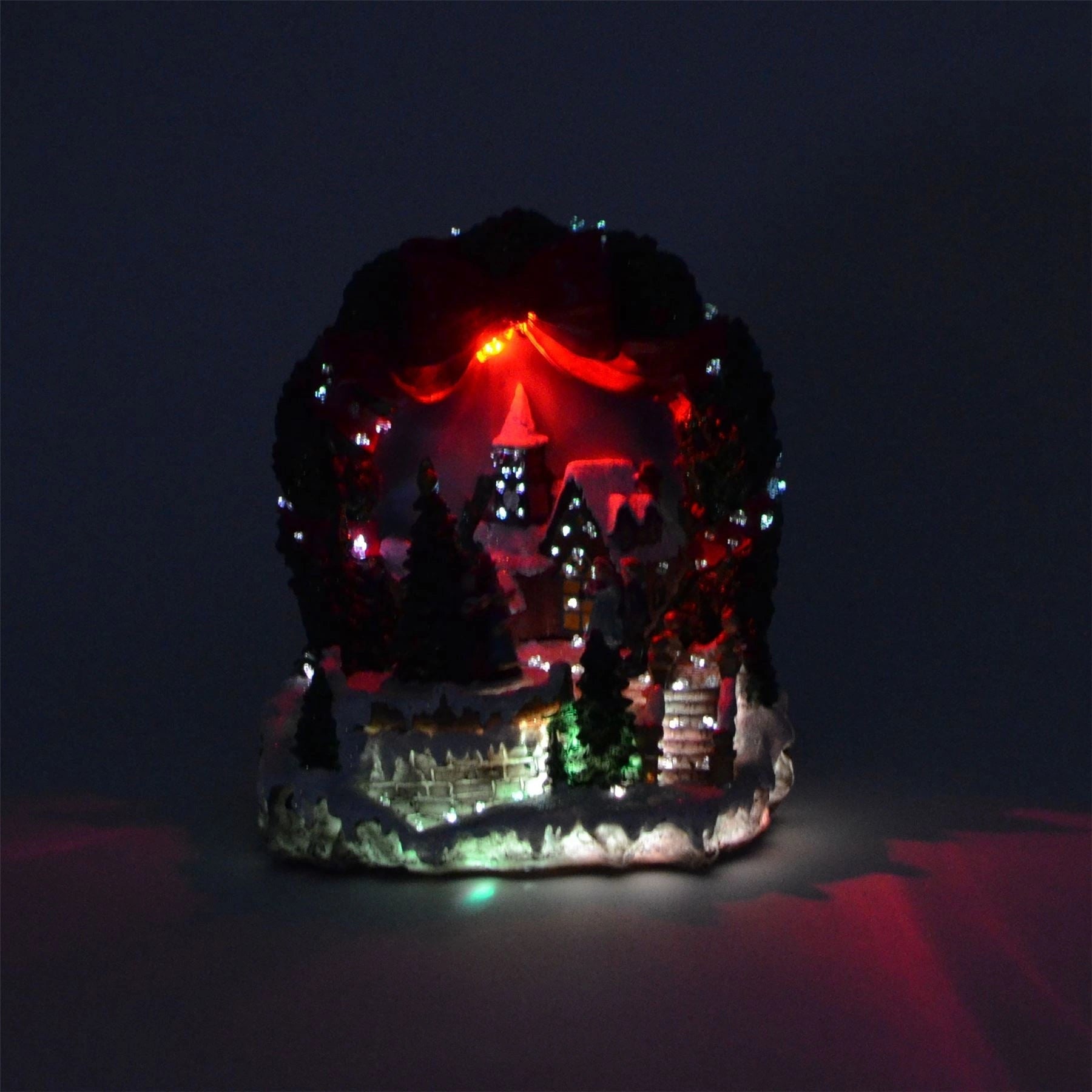 Christmas LED Musical Light Up Ornament Nativity Set Xmas Home Decorations