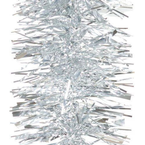 Silver Thick Chunky Luxury Christmas Tree Tinsel Garland Decoration Xmas 32pcs