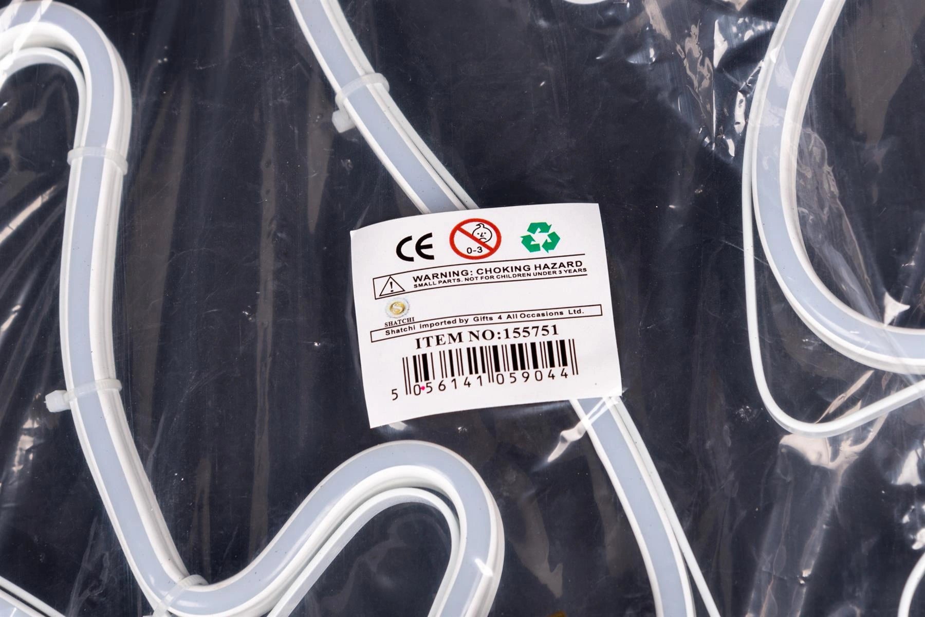 Neon Light Rope Silhouette Xmas Standing Reindeer Outdoor Wall Garden Decor UK