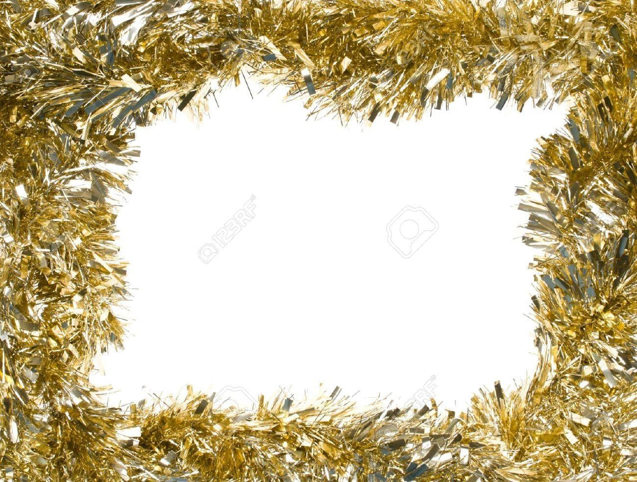 48 x Gold Thick Chunky Luxury Christmas Tree Tinsel Garland Home Xmas Decoration